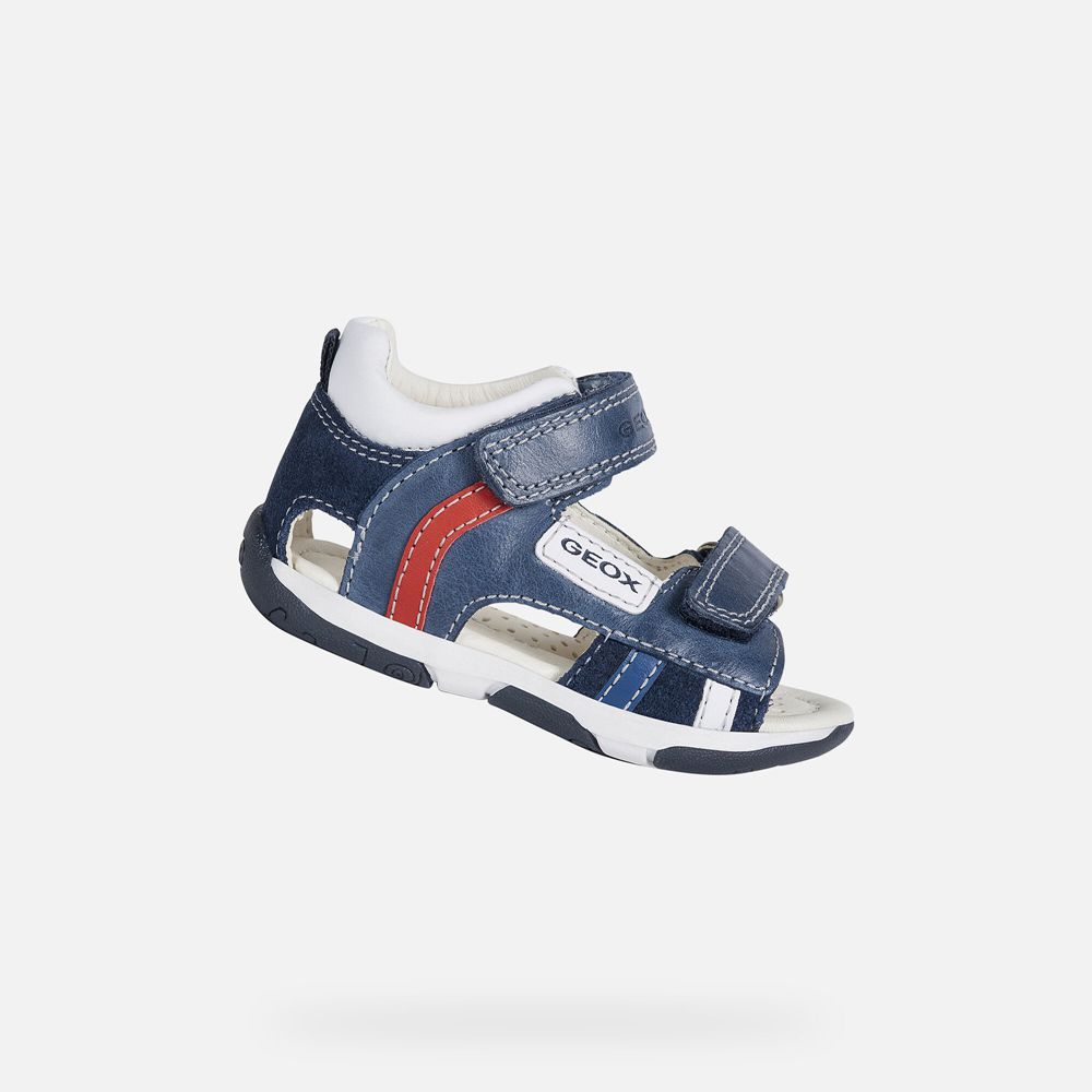 Geox Sandals Navy Tapuz Boy - Geox Baby Shoes - WCYPKH470